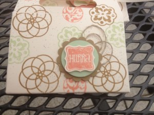 Tasche aus Umschlag mit Zierlasche (6)