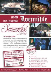 Flyer Loemühle 2013